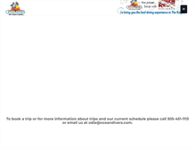 Tablet Screenshot of oceandivers.com
